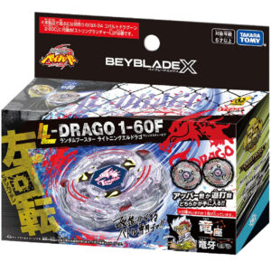 TAKARA TOMY Beyblade X BX-00 Lightning L-Drago 1-60F Random Booster (1pcs)
