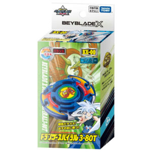 TAKARA TOMY Beyblade X BX-00 Dranzer Spiral 3-80T