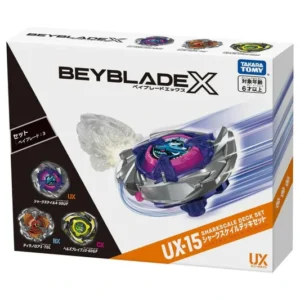 TAKARA TOMY Beyblade X UX-15 Shark Scale Deck Set