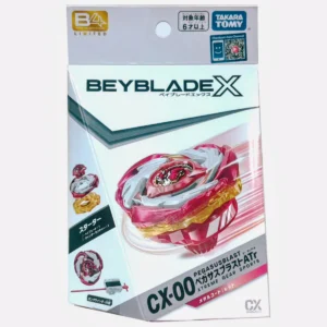 TAKARA TOMY Beyblade X Pegasus Blast ATr CX-00 [Metal Coat Red]